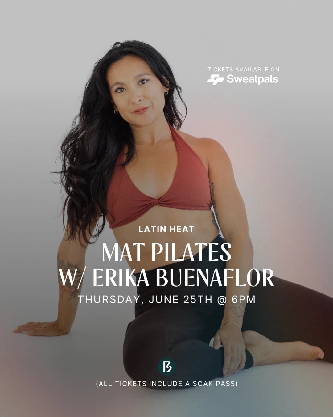 Latin Heat Pilates w/ Erika Buenaflor (Lumen Room) hosted by BATHE — pilates classes in Austin