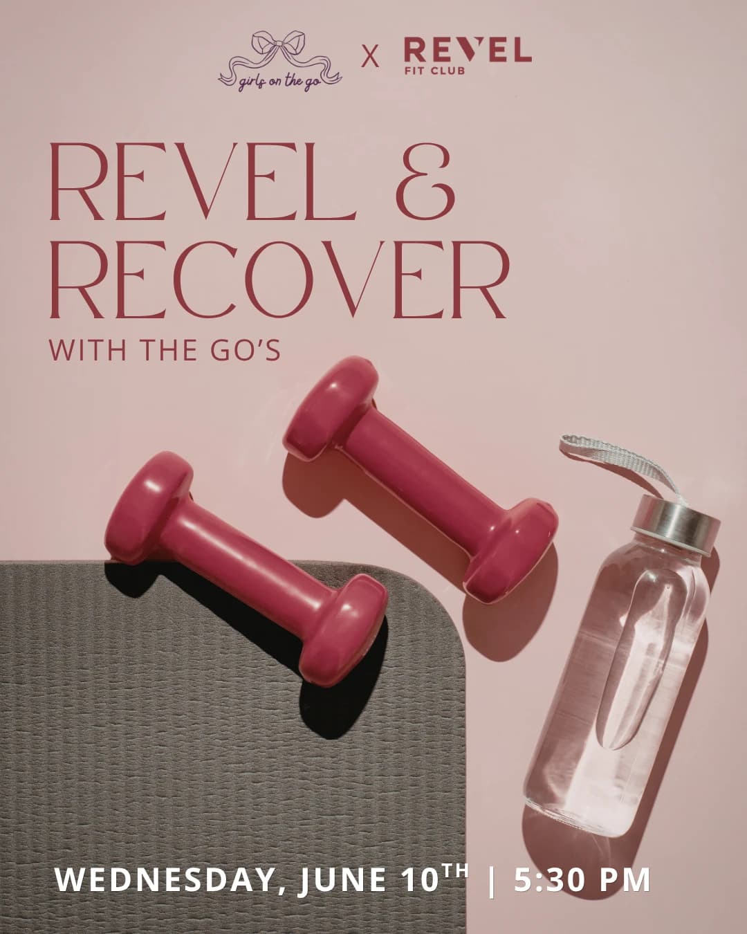 Revel & Recover with the GO’s ✨ hosted by Girls On The Go — fitness events in San Diego