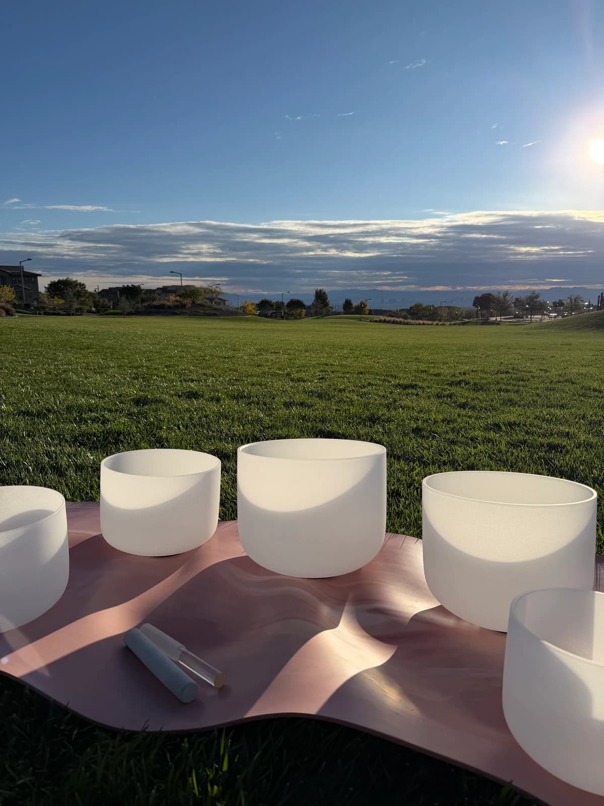 Sunset Yoga in the Park hosted by Yinstantbliss Yoga — yoga classes in Las Vegas