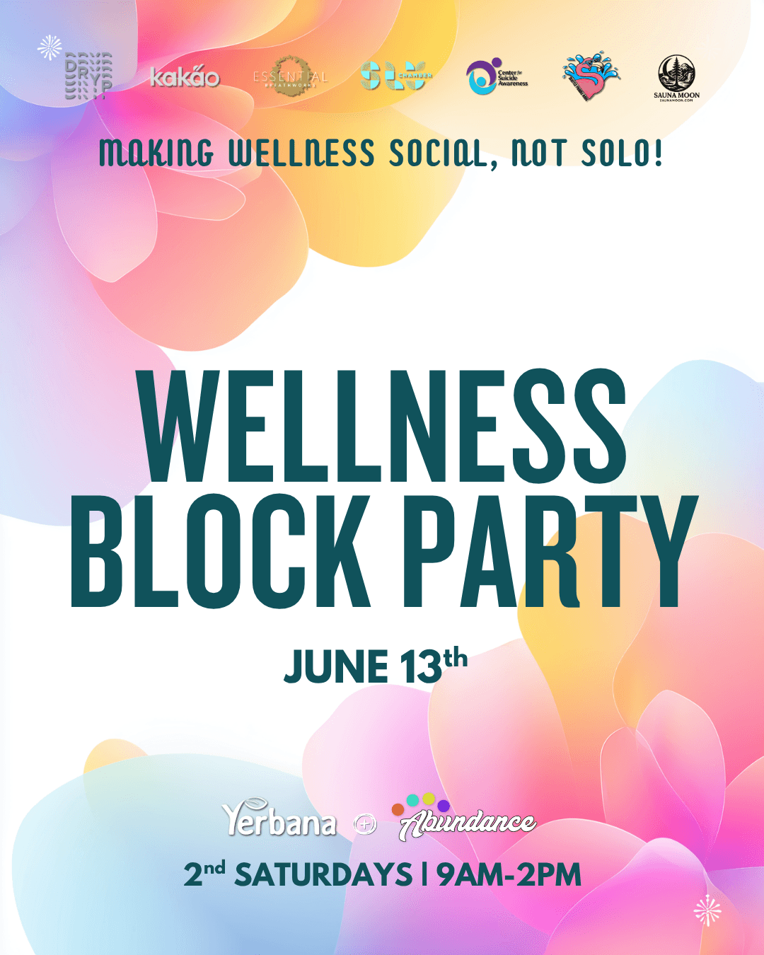SEATTLE WELLNESS BLOCK PARTY SERIES hosted by YERBANA — yoga classes in Seattle