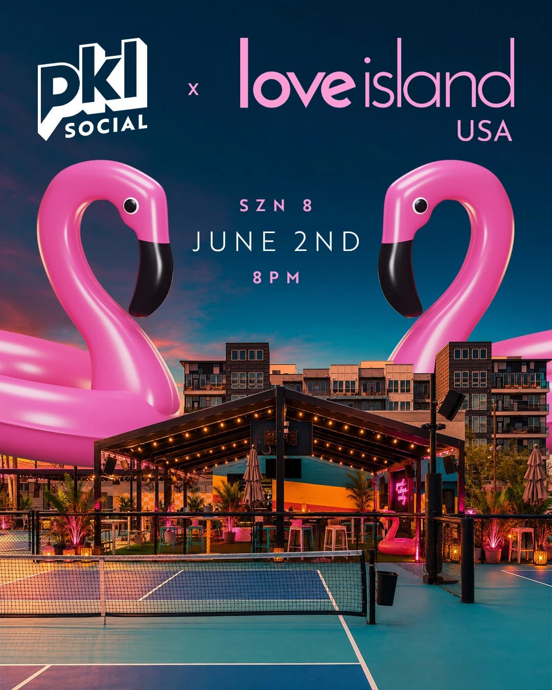 Love Island Watch Party - Season 8 Premiere hosted by PKL Social  — social events in Houston