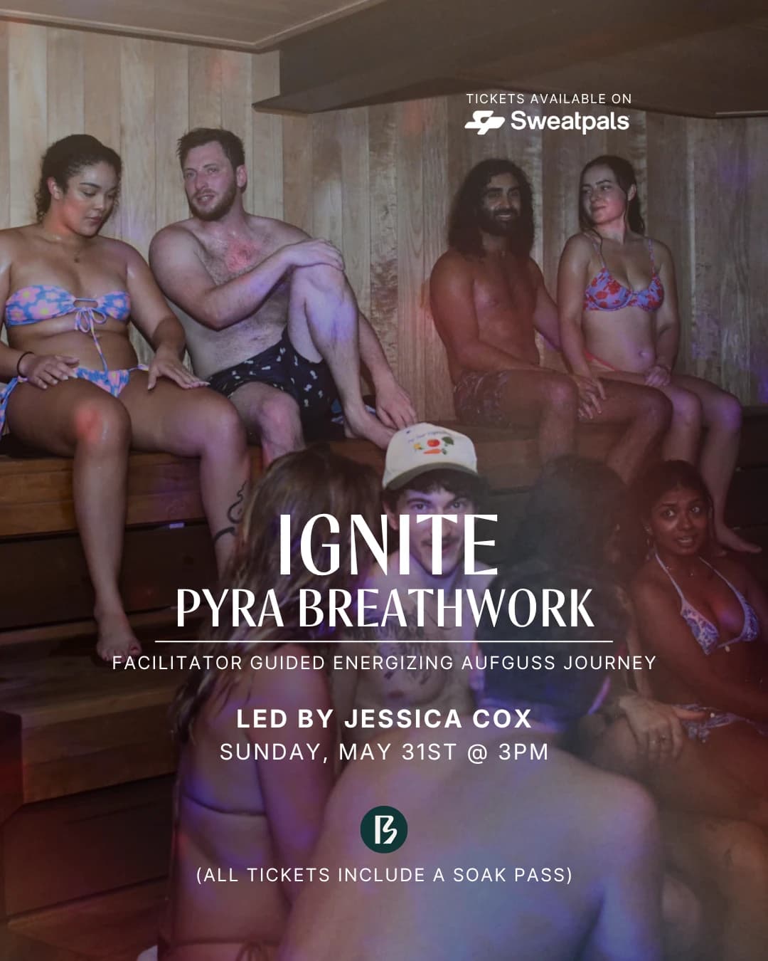 IGNITE: Pyra Guided Breathwork Aufguss Journey  hosted by BATHE — workshops in Austin