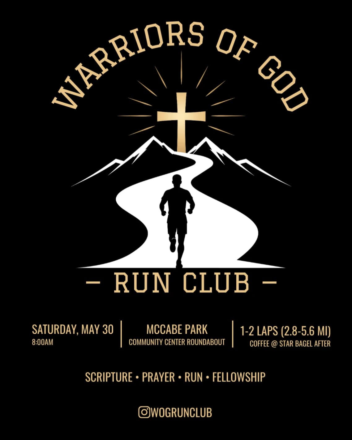 Warriors of God Run Club hosted by Warriors of God Run Club — run clubs in Nashville