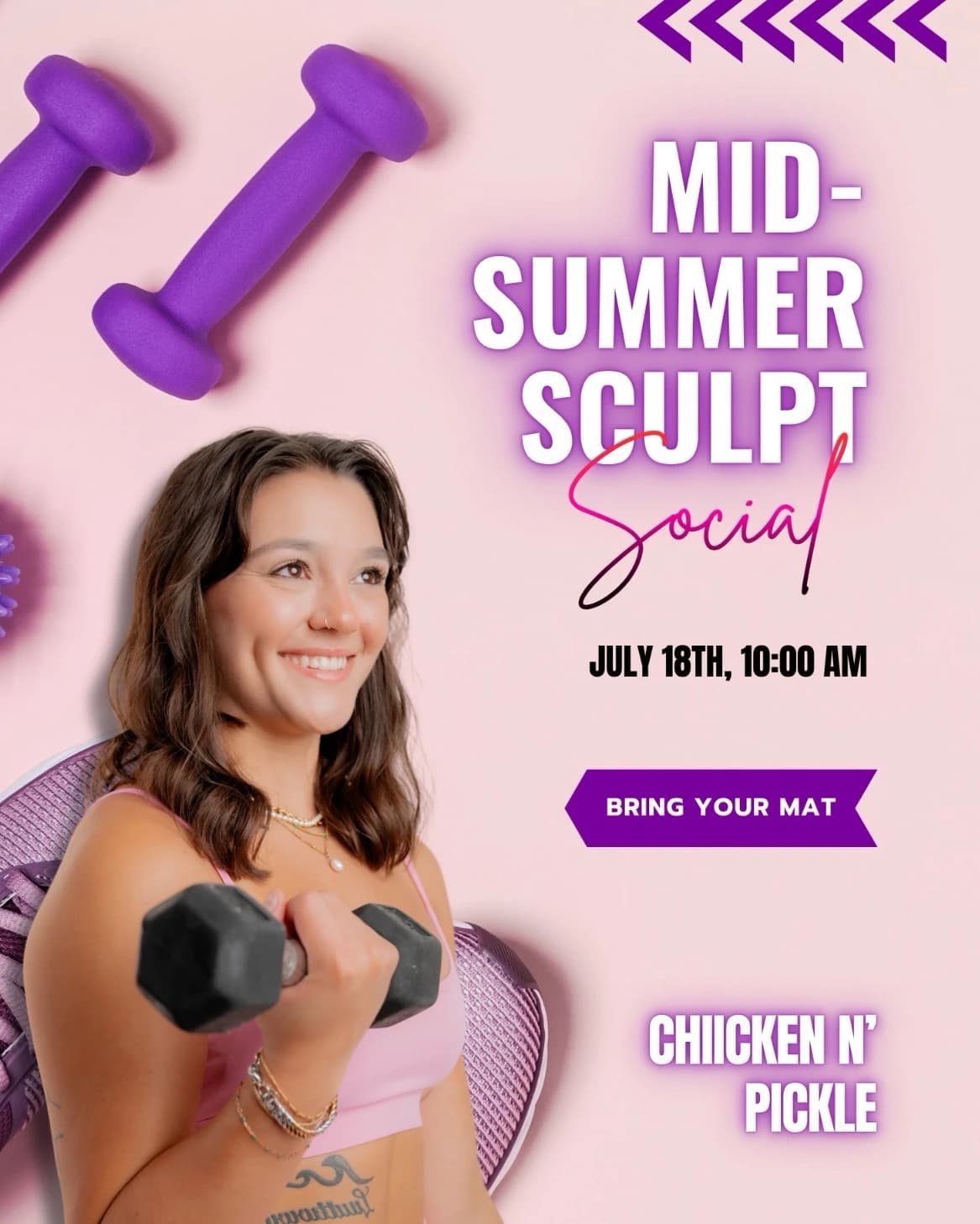 Summer Sculpt  hosted by Ashletics® — fitness events in San Antonio
