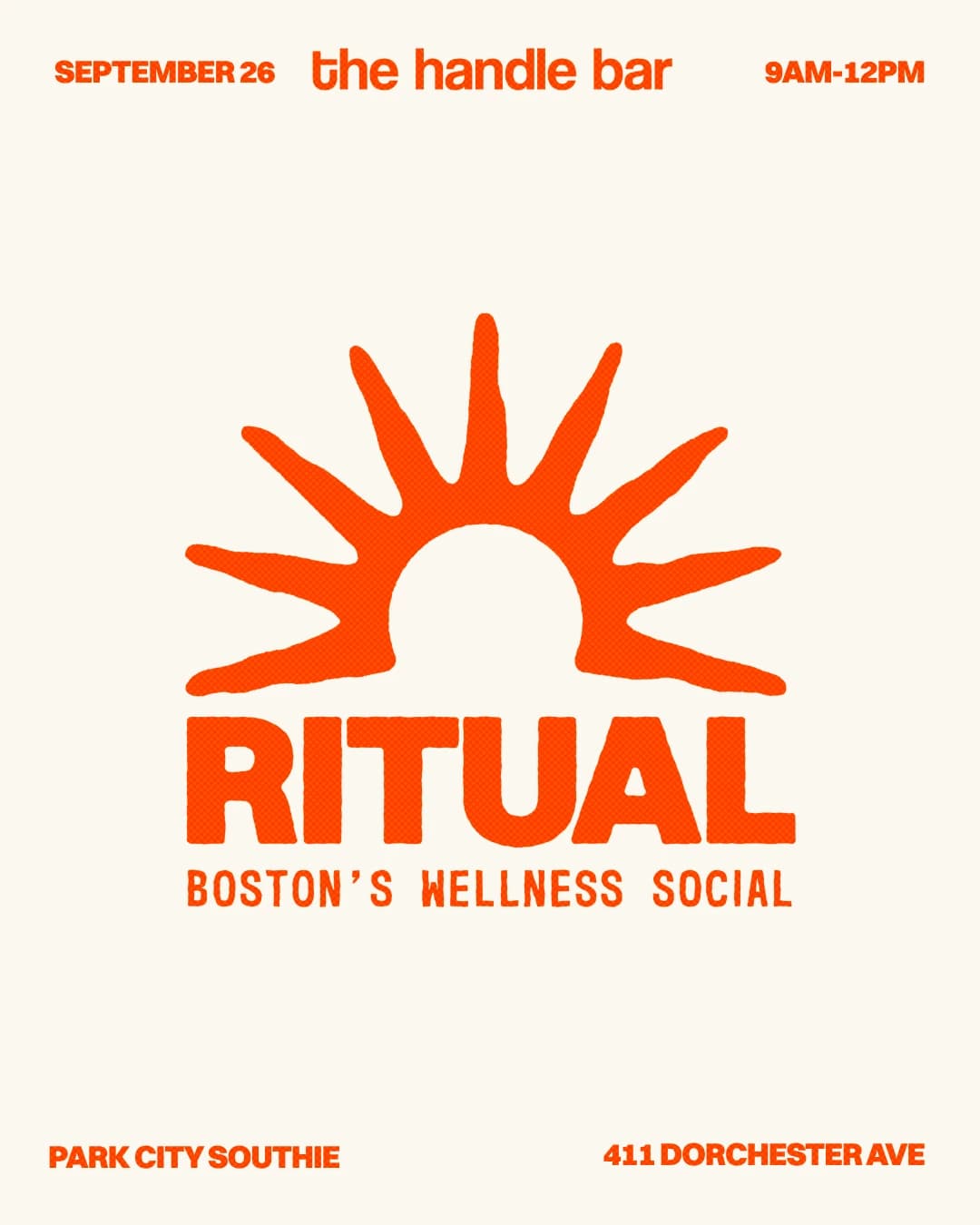 RITUAL: Wellness Social (September 26) hosted by RITUAL — outdoor activities in Boston