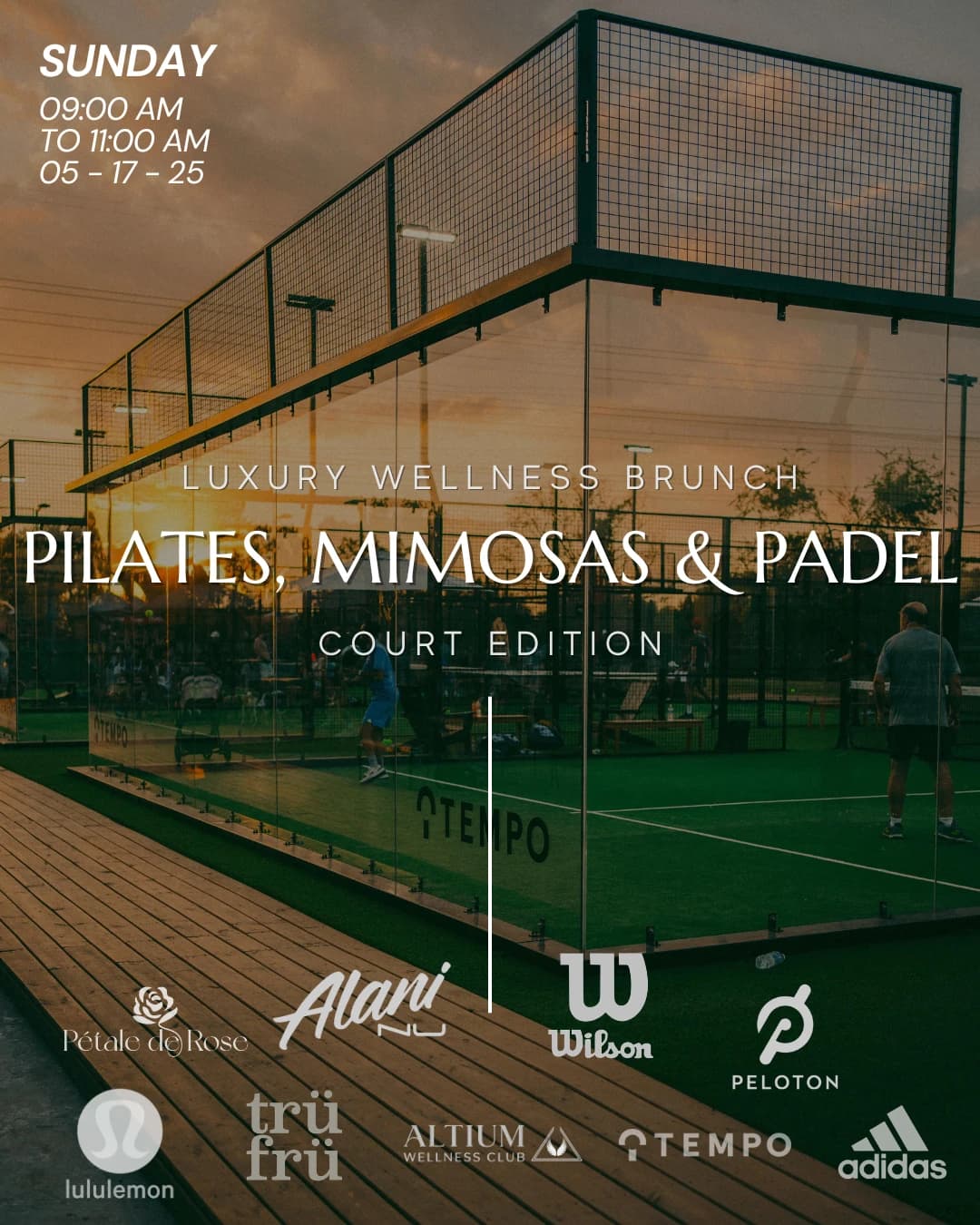 Pilates, Mimosas & Padel: Luxury Wellness Brunch VOL 2 hosted by Altium Wellness Club — pilates classes in Houston