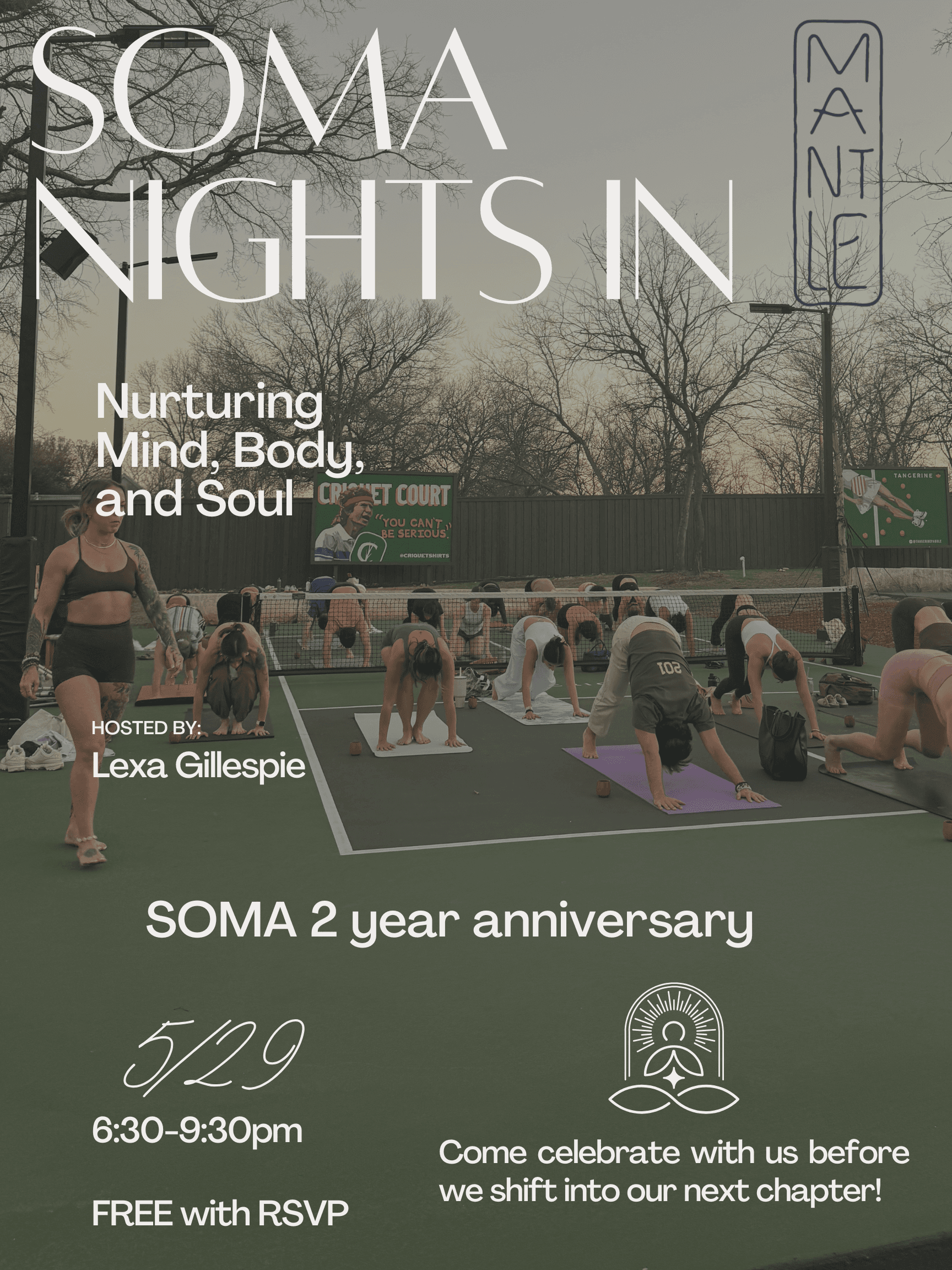 SOMA Nights In: 2 Year Anniversary at Mantle hosted by SOMA Integrative Wellness — wellness events in Austin