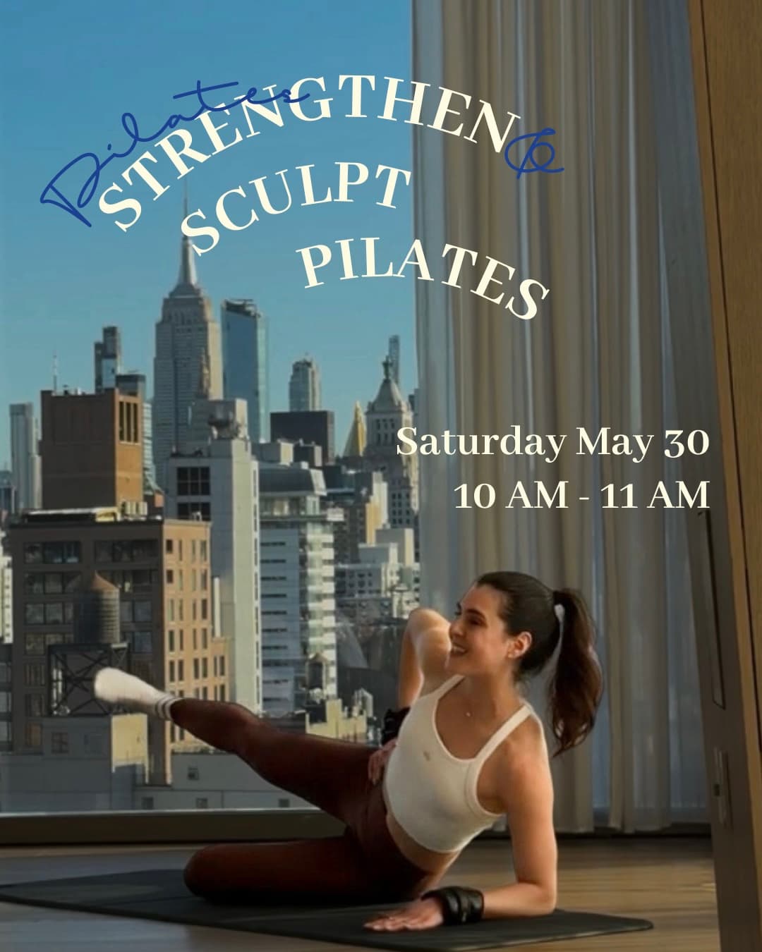 Strengthen & Sculpt Pilates hosted by Azin Padash — fitness events in New York