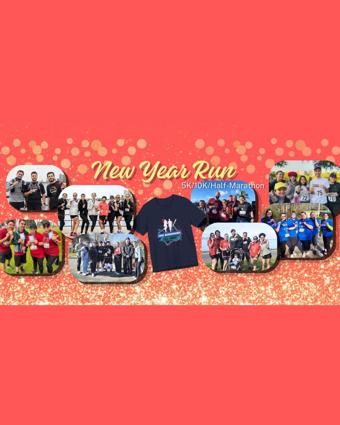 New Year's Run 5K/10K/13.1 AUSTIN/ROUNDROCK hosted by The Best Races — run clubs in Austin