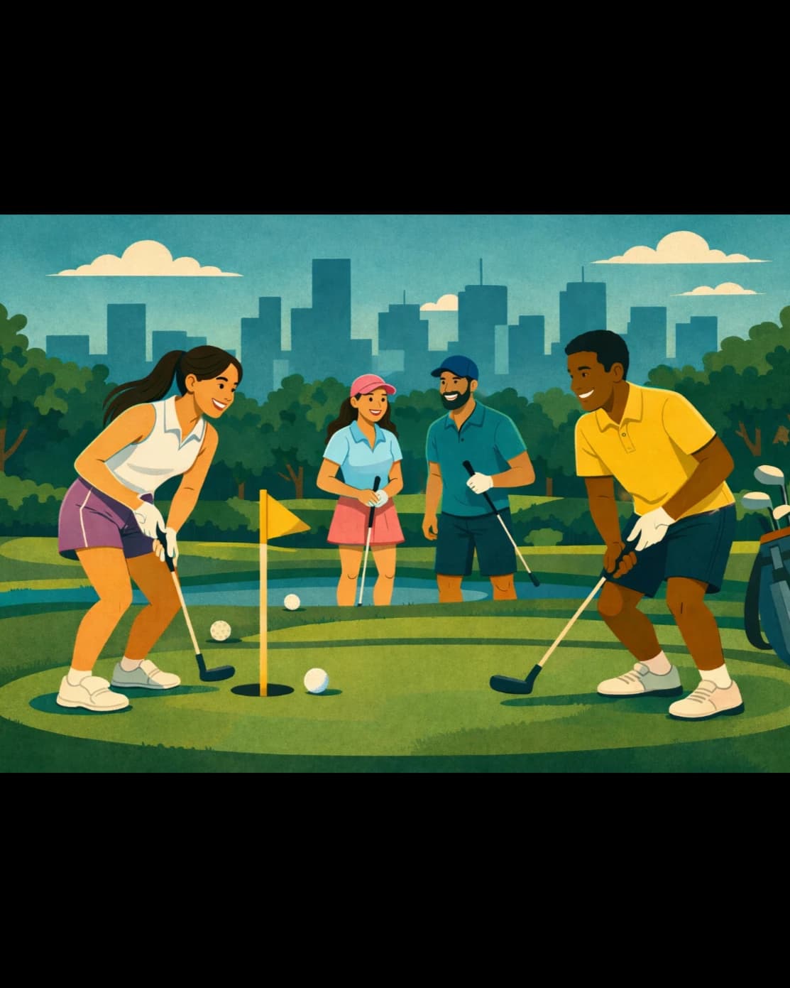 Beginners Golf Social hosted by Young Professionals Sport Socials — team sports in Houston
