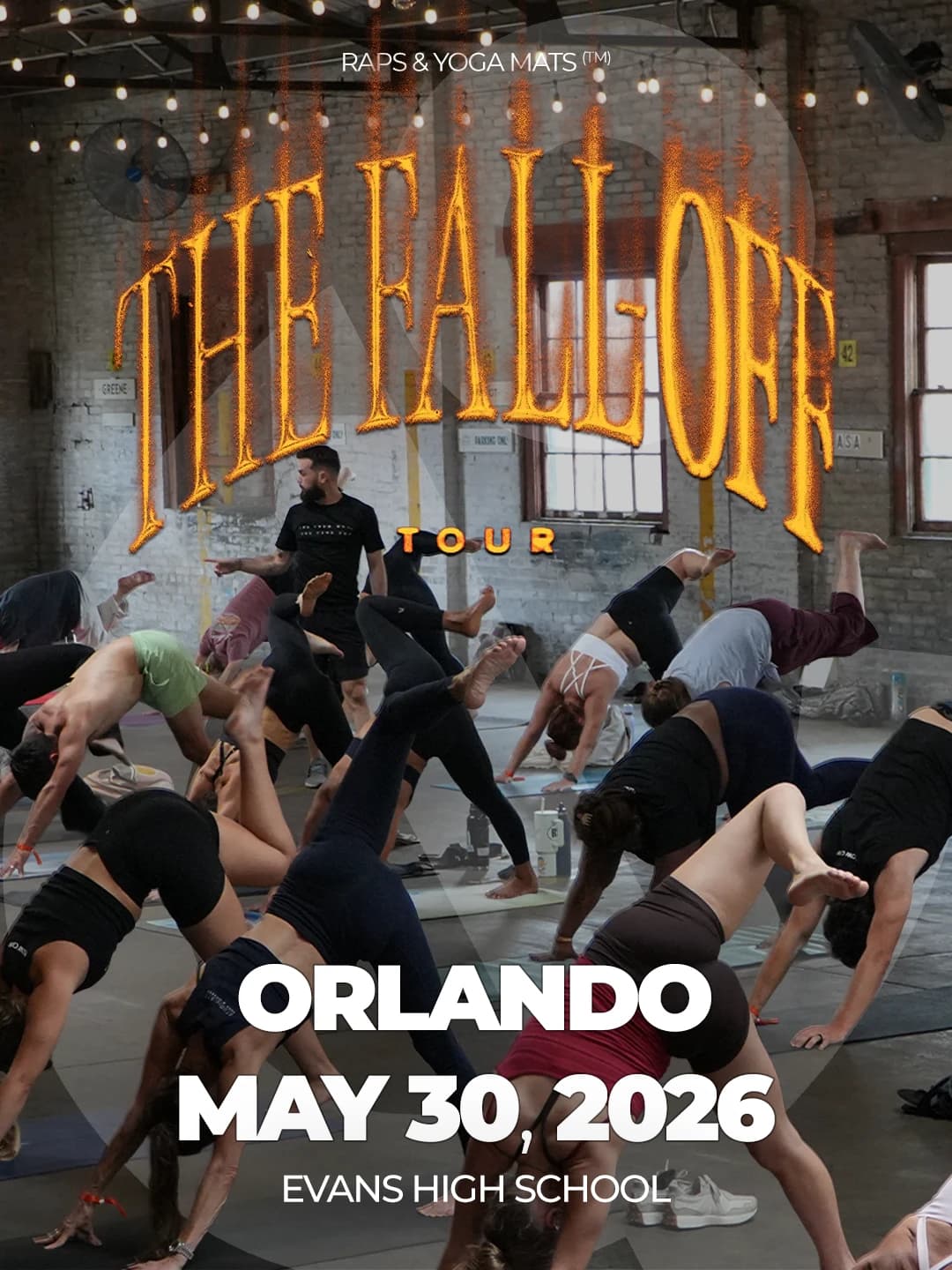 The Fall-Off Yoga Tour (Orlando) hosted by Raps & Yoga Mats — yoga classes in Orlando