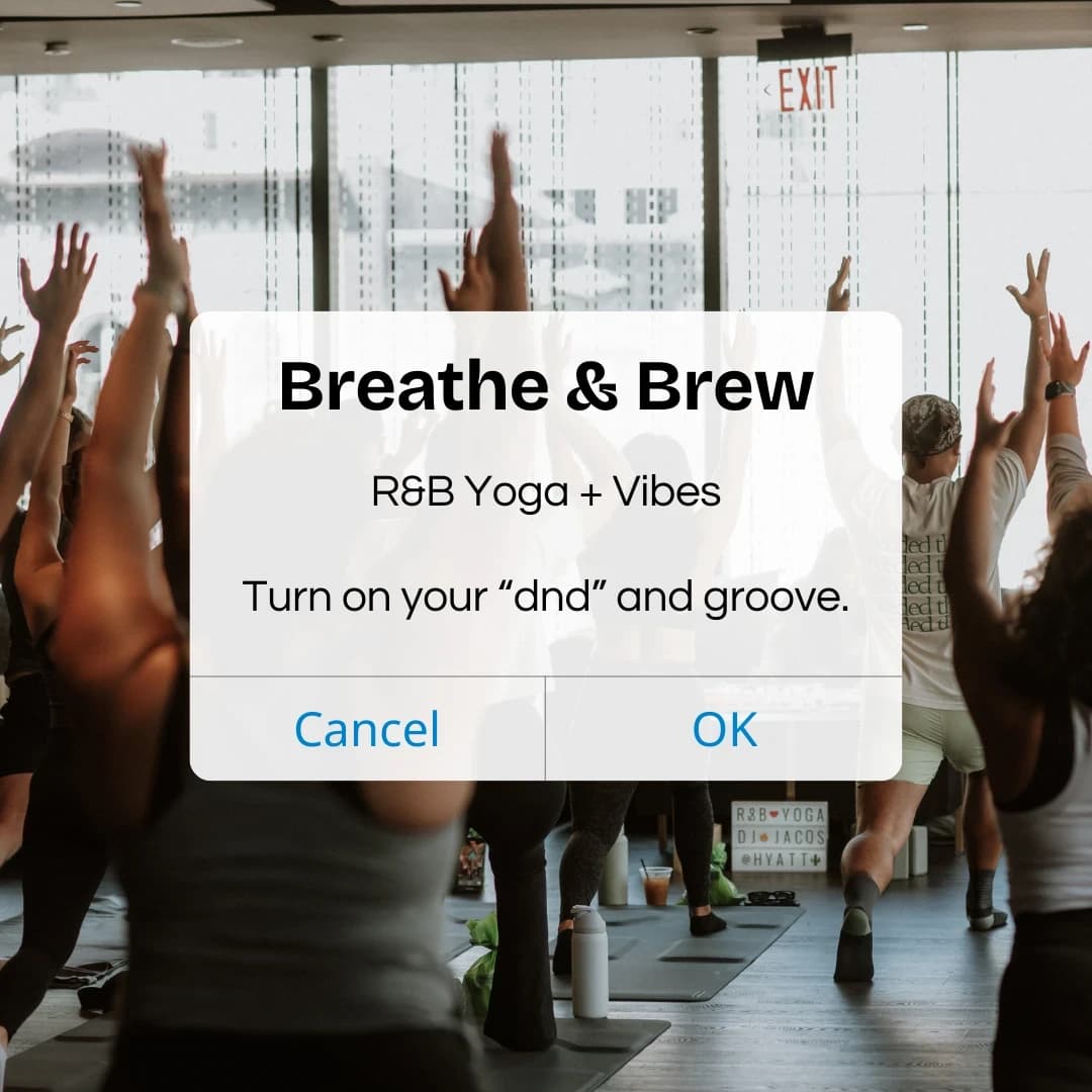 Breathe & Brew: R&B Yoga + Pilates hosted by Needed This. — fitness events in Austin