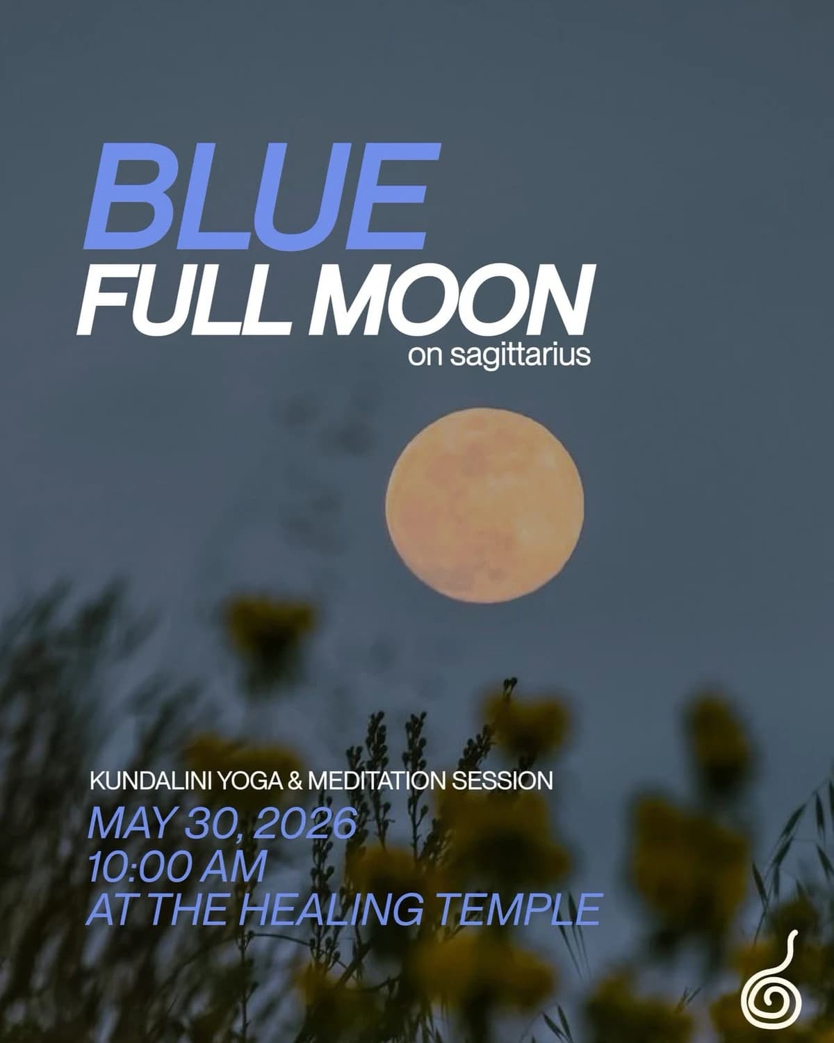 Blue Moon in Sagittarius 🌕♐️ hosted by sanctuary studio — workshops in Austin