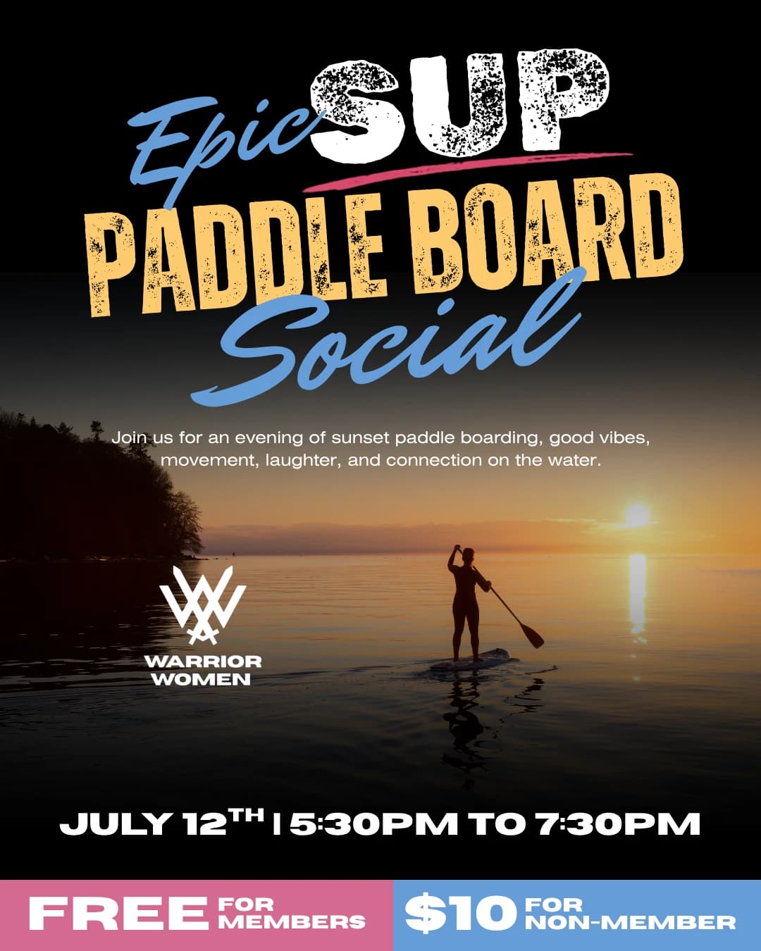 Epic SUP Paddle Board Social hosted by Warrior Women ATX — outdoor activities in Austin