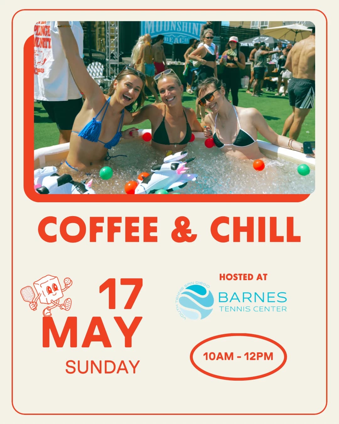 Coffee & Chill SD 5/17 hosted by Coffee & Chill SD  — racket sports in San Diego