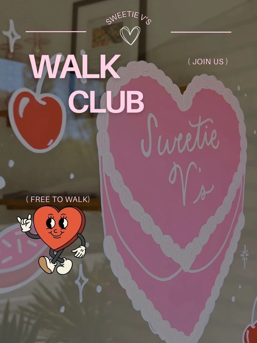 Sweetie V’s Walk Club hosted by Sweetie V's Desserterie/Studio — run clubs in Houston
