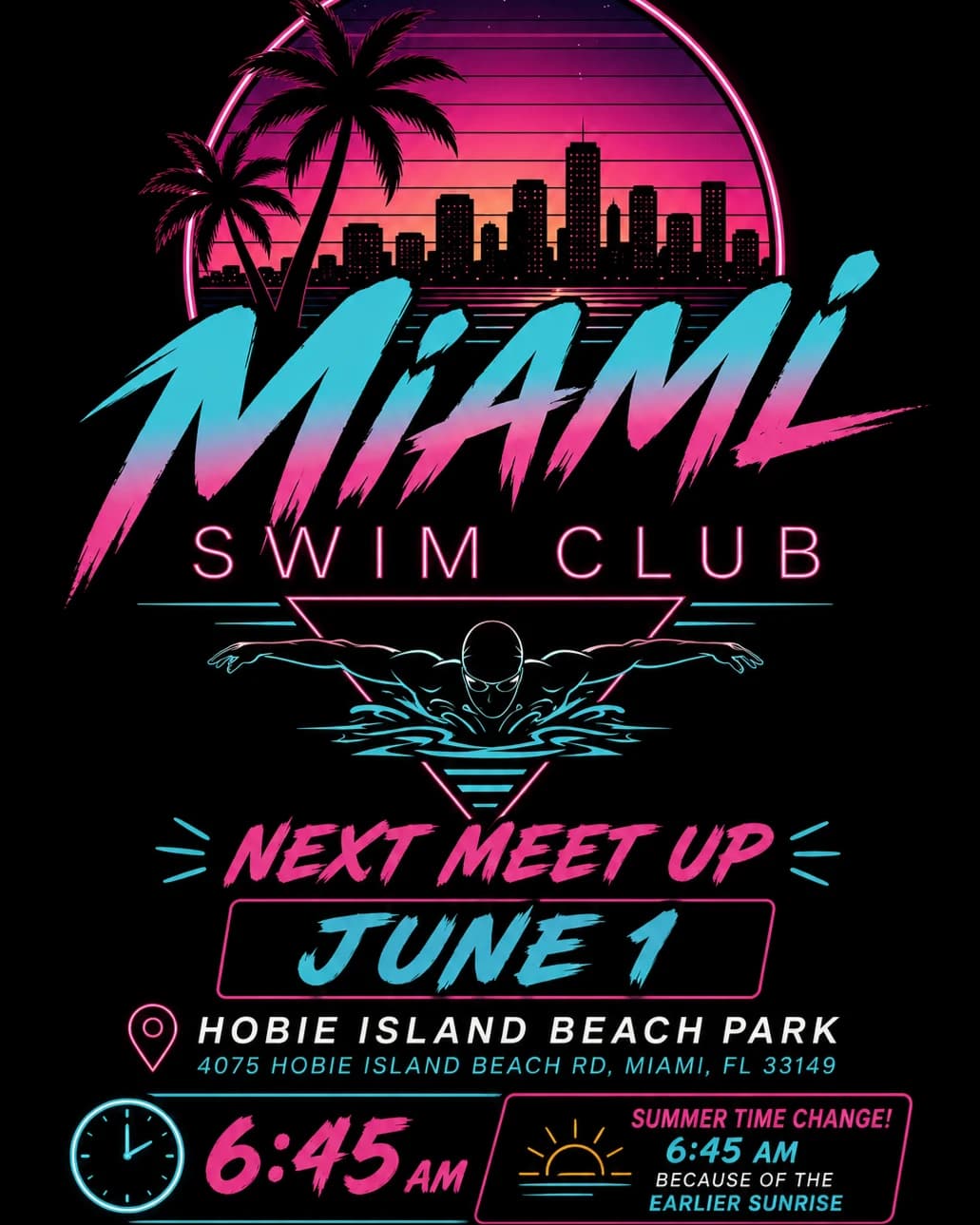 FLOAT INTO MONDAYS hosted by MIAMI SWIM CLUB — fitness events in Miami