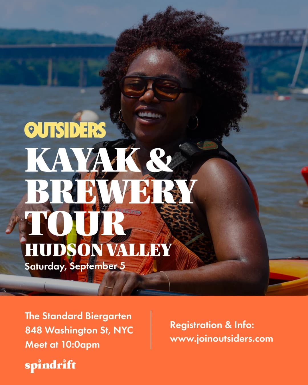 Kayak & Brewery Tour Hudson Valley hosted by OUTSIDERS NYC — outdoor activities in New York