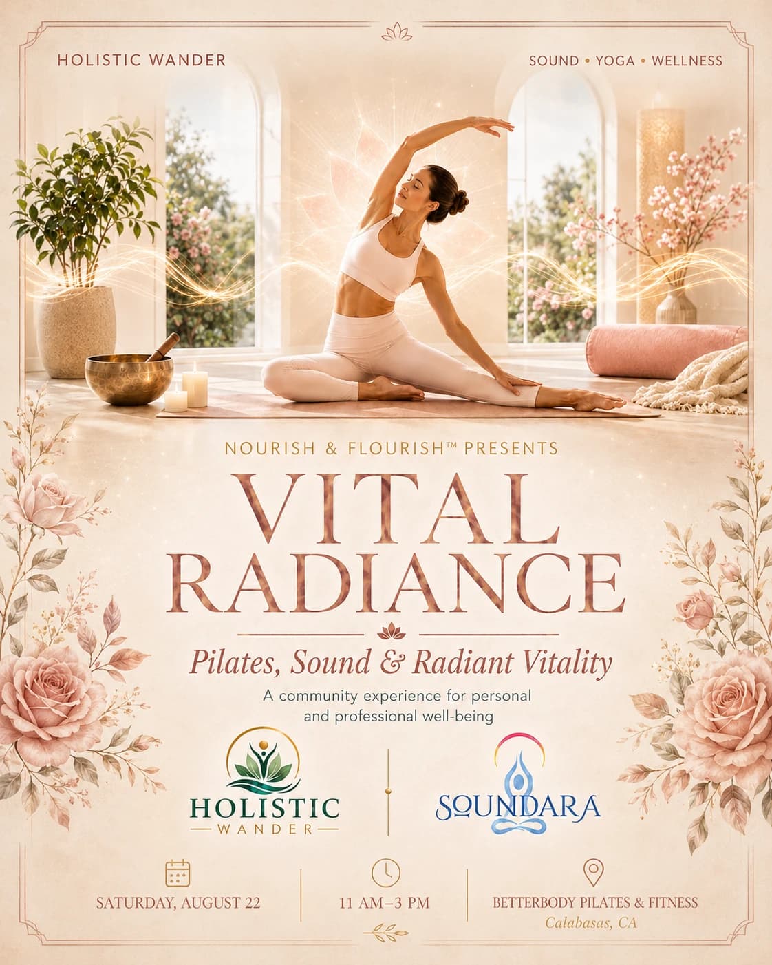 The Vital Radiance | Nourish & Flourish™ Vol. 3 hosted by Holistic Wander — wellness events in Calabasas