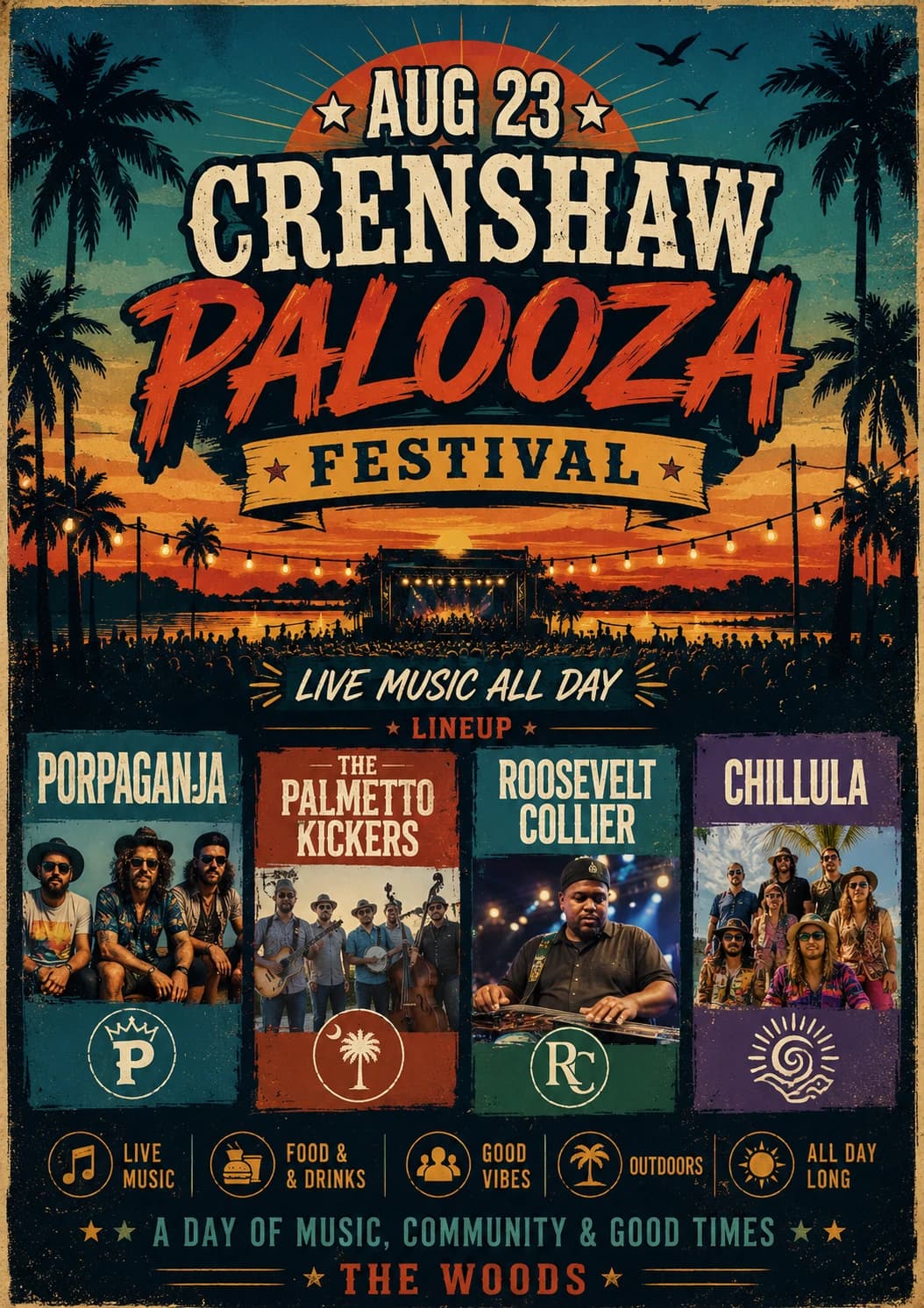 Crenshaw Palooza hosted by The Woods — racket sports in Lake City