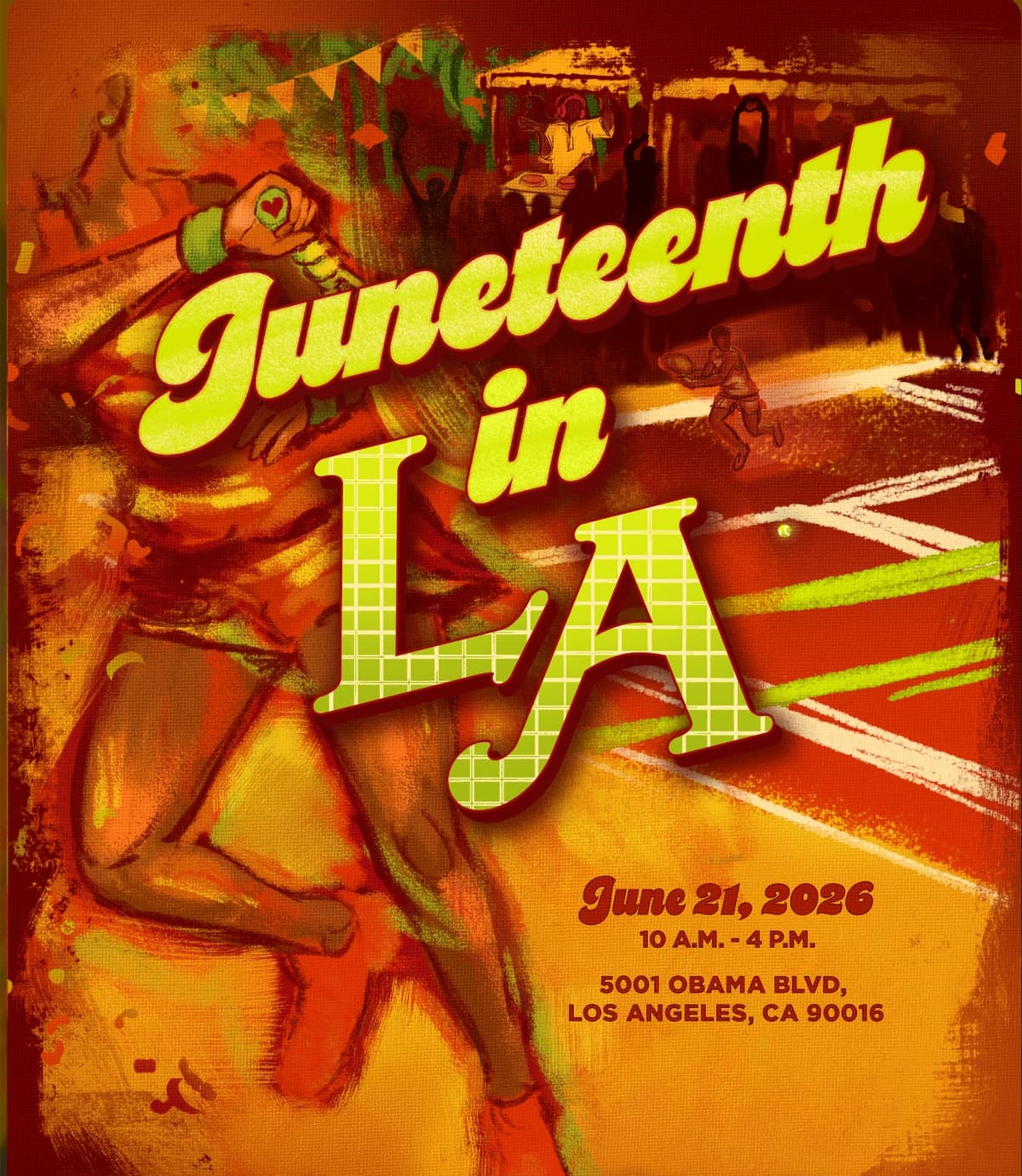 Juneteenth in South hosted by All-Love Racquet Club — social events in Los Angeles