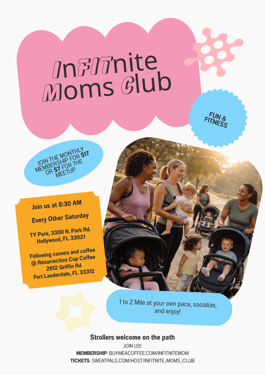 InFITnite Moms Club hosted by Laura — run clubs in Hollywood