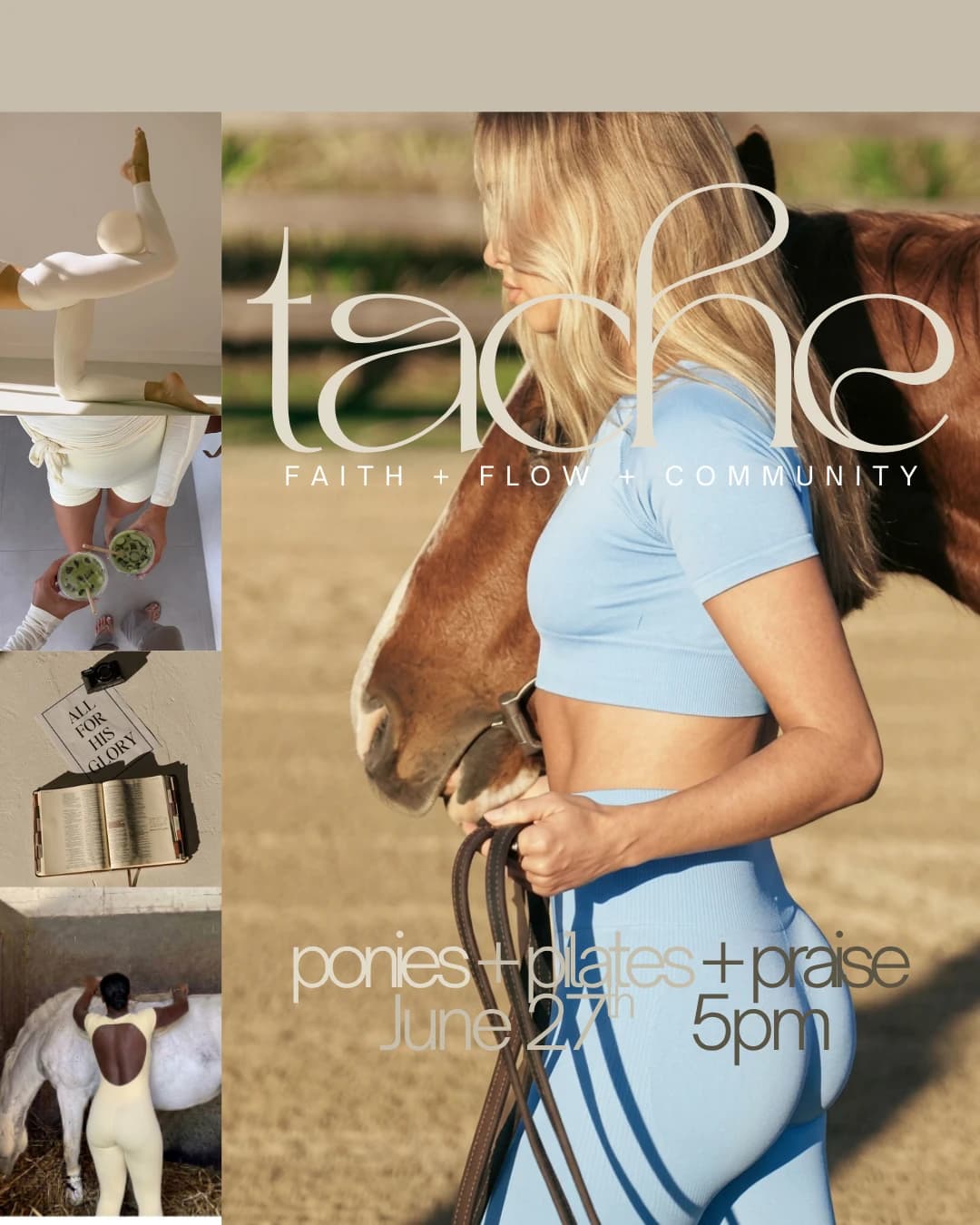 Ponies + Pilates  hosted by TACHE Wellness Atelier | Miami — pilates classes in Miami