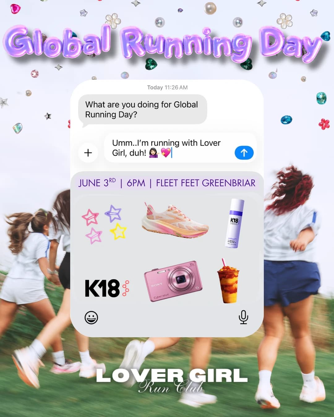Global Running Day Lover Girl Edition hosted by Lover Girl Run Club — run clubs in Houston