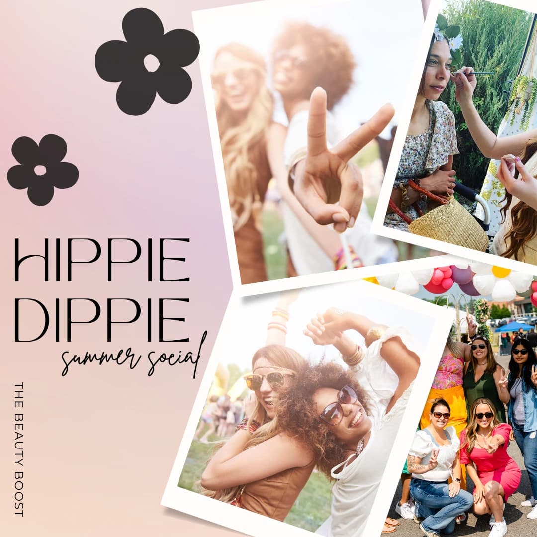 Hippie Dippie - Summer Social  hosted by The Beauty Boost Dayton — yoga classes in Dayton