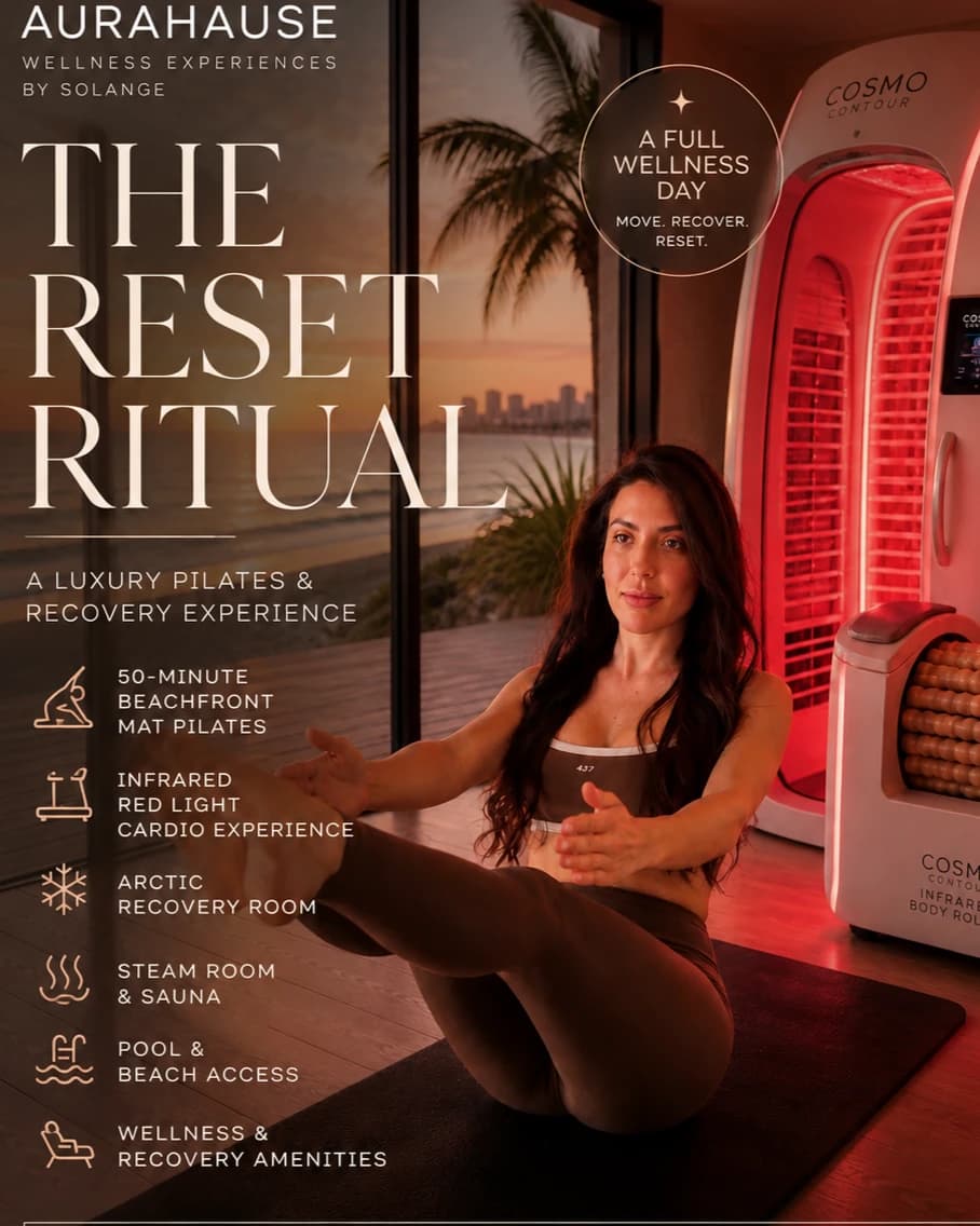 The Reset Ritual hosted by Aurahause — pilates classes in Miami