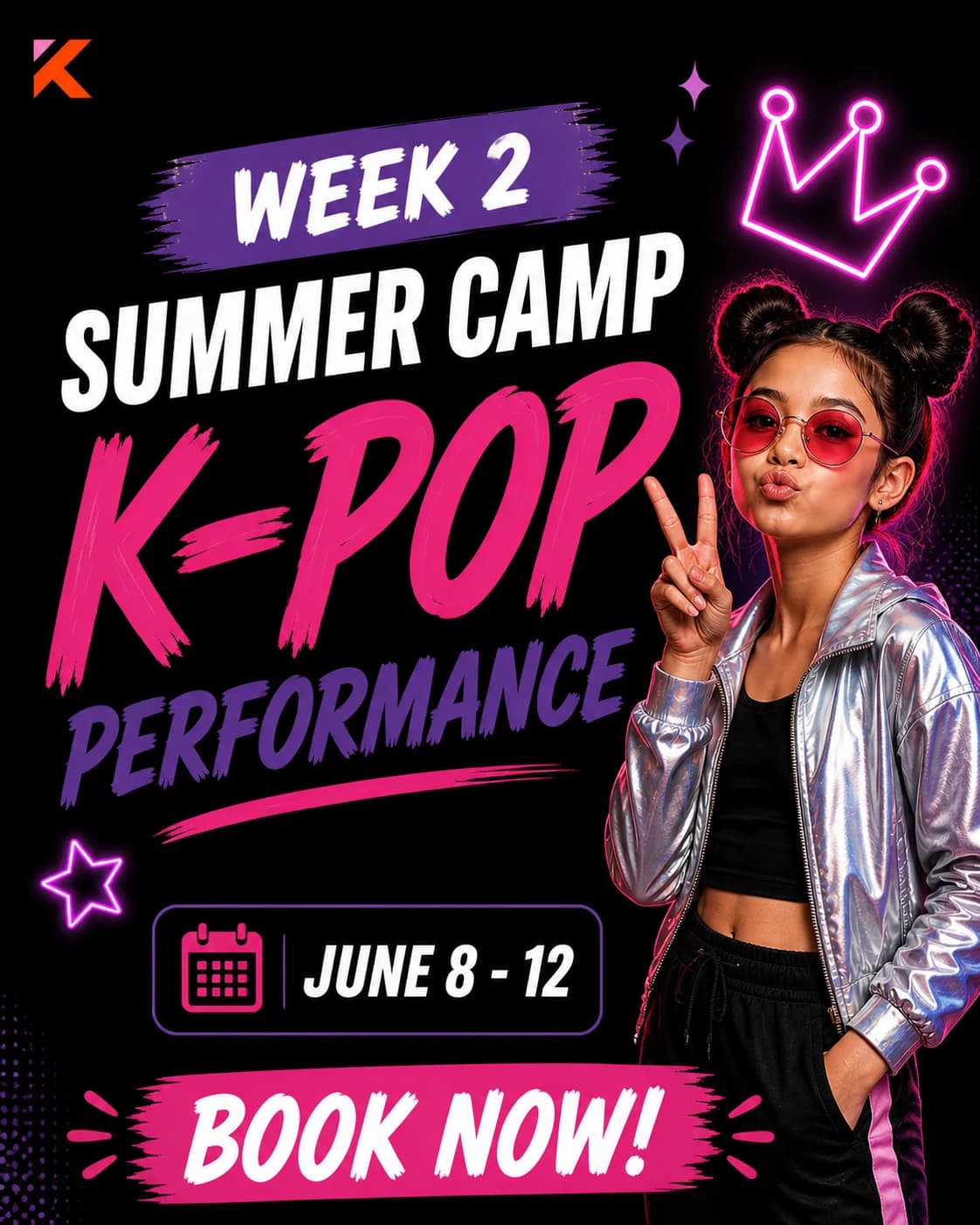 Week 2: Kids Summer Camp hosted by Kreative Movementz — dance classes in Orlando