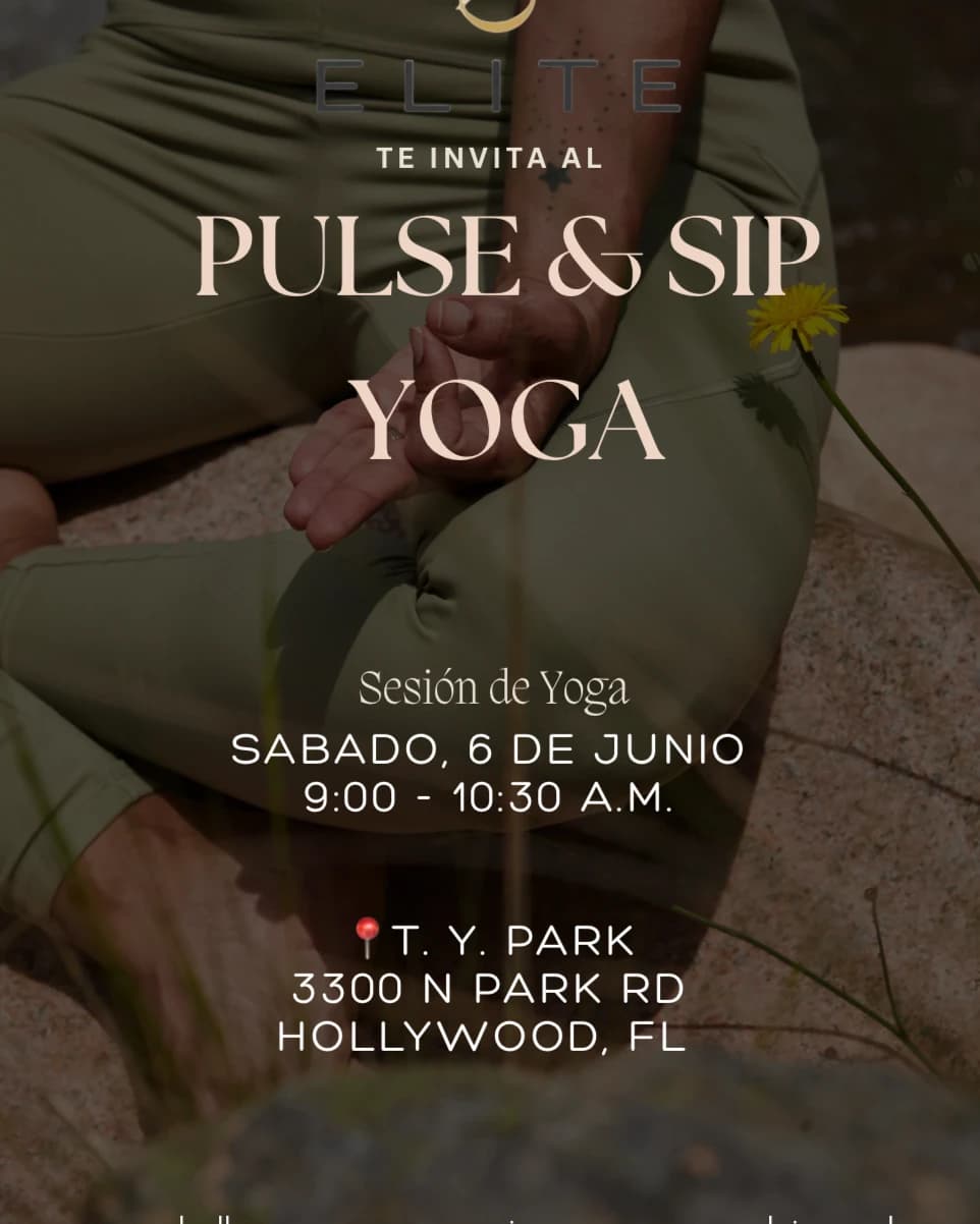 Pulse & Sip Yoga hosted by Augire Balance  — yoga classes in Hollywood