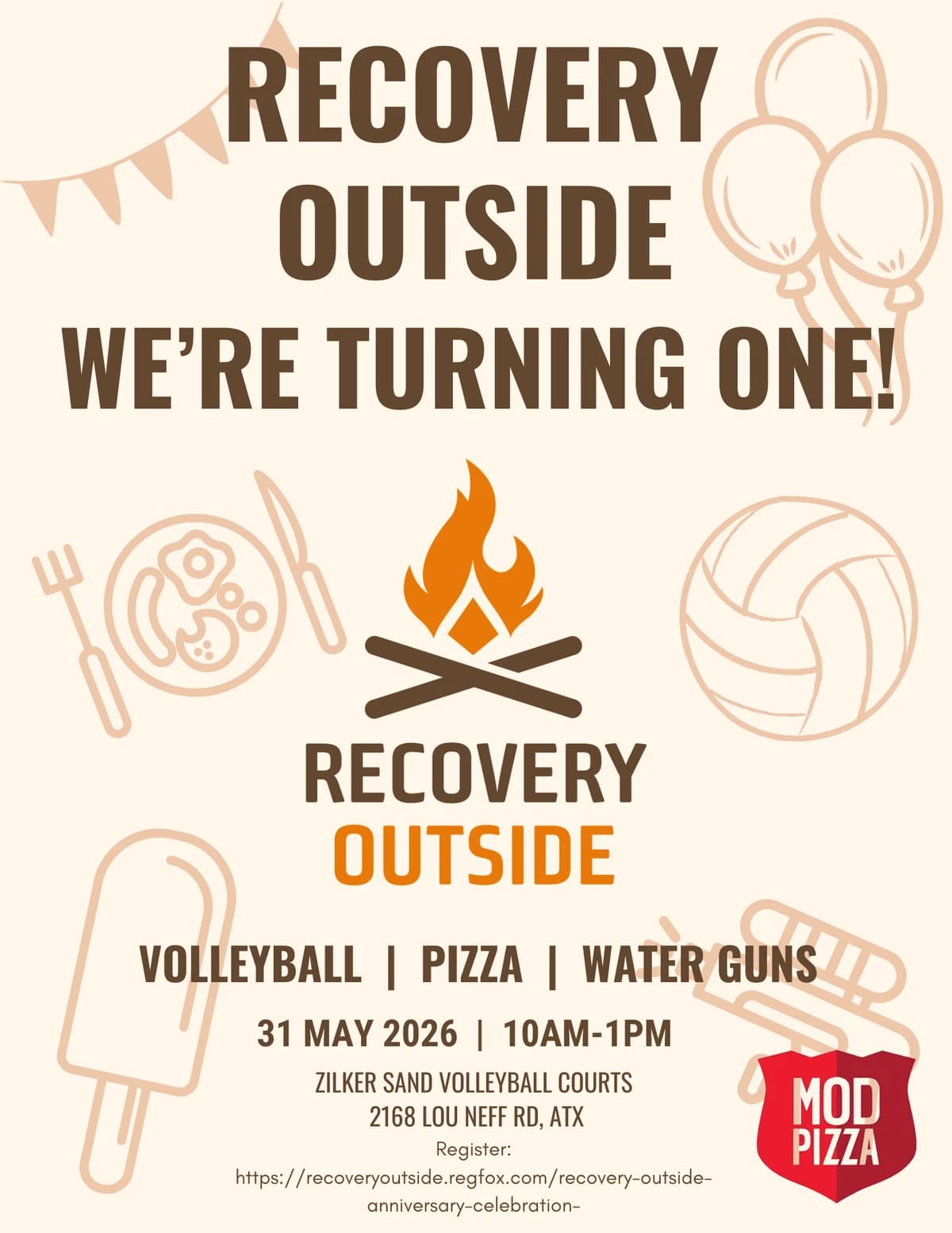 First annual celebration! hosted by Recovery Outside  — social events in Austin