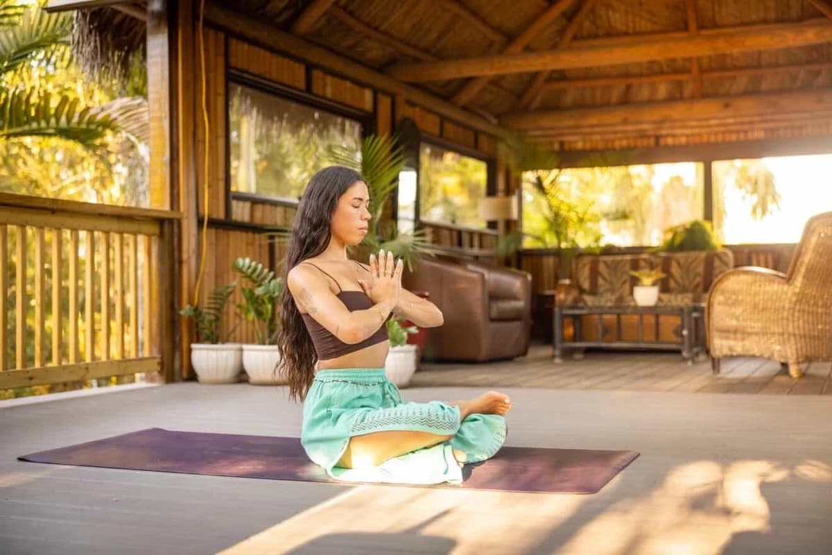 Vinyasa & Sound at Bamboo & Orchid Garden hosted by Mindful Healing Company — yoga classes in Davie