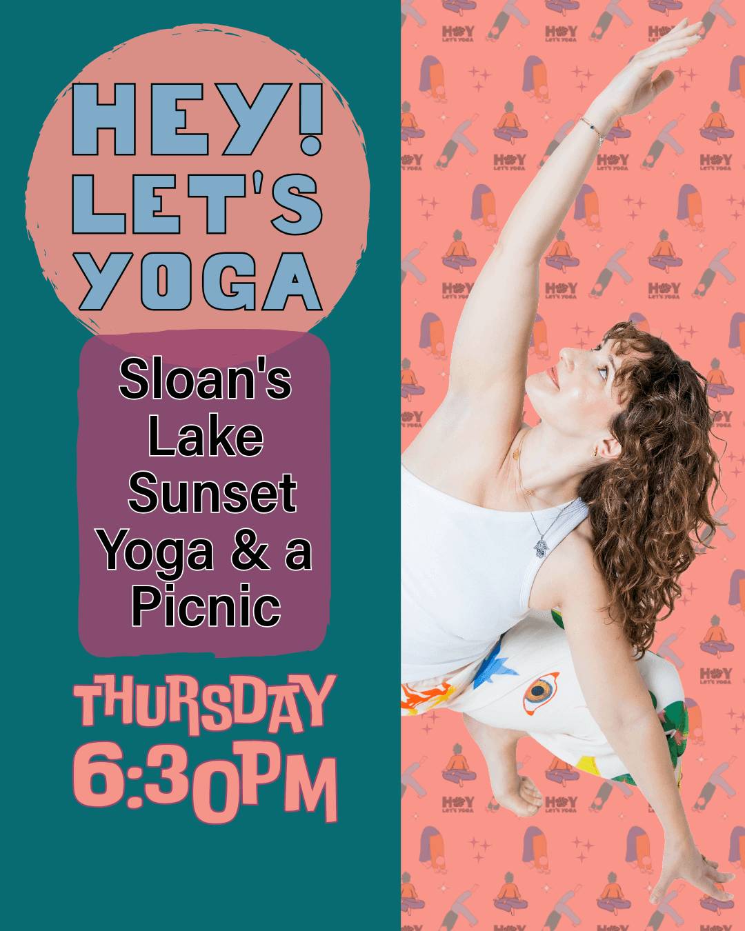 Hey! Let's Yoga | Sloan's Lake 2026 hosted by Hey! Let's Yoga — yoga classes in Denver