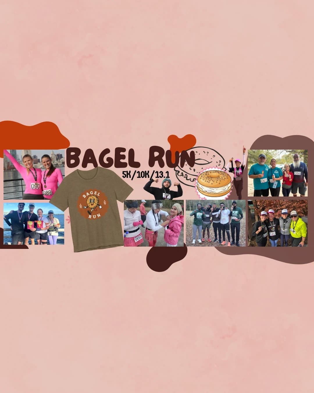 Bagel Run 5K/10K/13.1 NYC hosted by The Best Races — run clubs in New York
