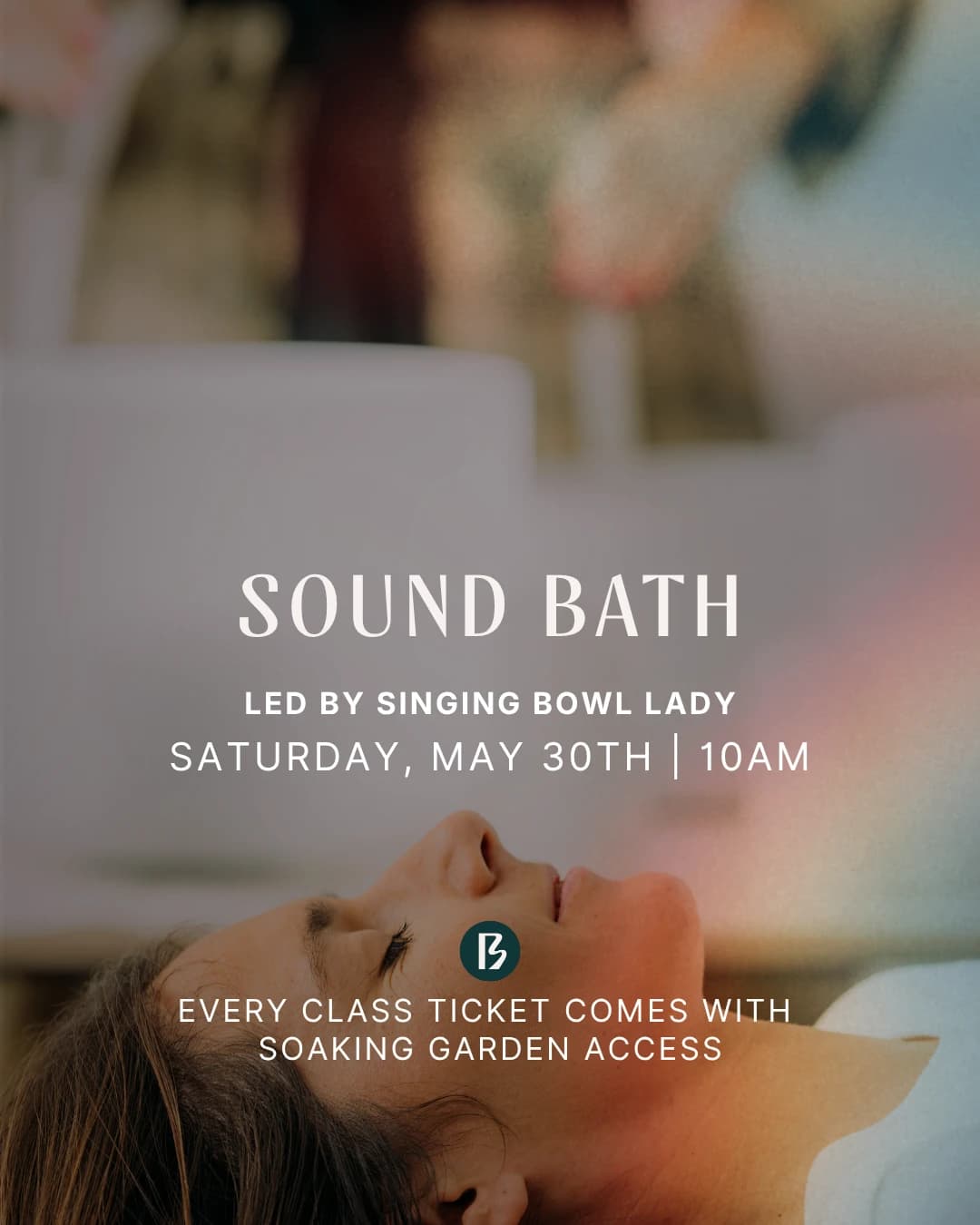 Sound Bath w/ The Singing Bowl Lady (Lumen Room) hosted by BATHE — wellness events in Austin