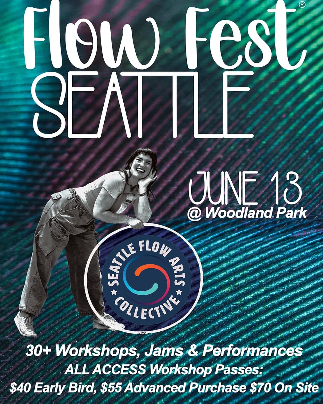 Flow Fest Seattle 2026 hosted by Seattle Flow Arts Collective — social events in Seattle