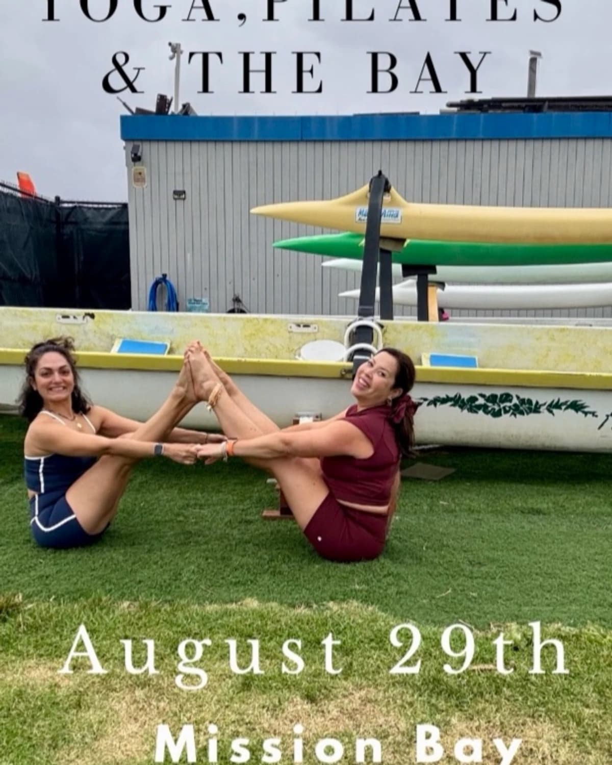 Yoga, Pilates & The Bay hosted by Yoga Pilates Travel  — yoga classes in San Diego